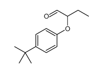 2-(4-tert-butylphenoxy)butanal Structure