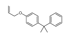 1-(allyloxy)-4-(1-methyl-1-phenylethyl)benzene structure