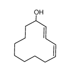 5-Hydroxy-cyclododecadien-1,3 Structure