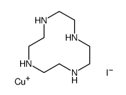 iodocopper,1,4,7,10-tetrazacyclododecane Structure