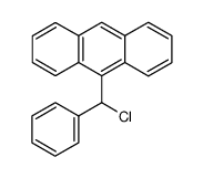 9-anthrylbenzyl chloride Structure