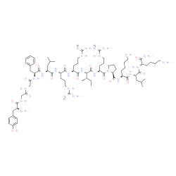 Dynorphin A (1-13) amide trifluoroacetate salt structure