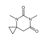 4,6-dimethyl-4,6-diazaspiro[2.5]octane-5,7-dione Structure