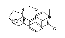 N-[8-[(3-chlorophenyl)methyl]-8-azabicyclo[3.2.1]octan-3-yl]-2,3-dimethoxybenzamide结构式