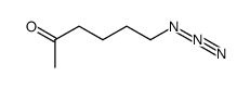 6-azido-2-hexanone Structure