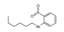 1-hexylselanyl-2-nitrobenzene Structure