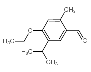 4-乙氧基-5-异丙基-2-甲基苯甲醛图片