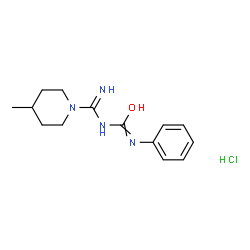 1-[IMINO-(4-METHYL-PIPERIDIN-1-YL)-METHYL]-3-PHENYL-UREA HYDROCHLORIDE picture