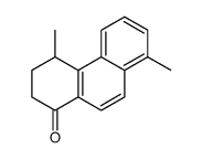 4,8-dimethyl-3,4-dihydro-1H-phenanthren-1-one Structure