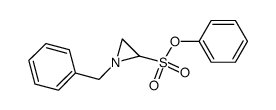 phenyl 1-benzylaziridine-2-sulfonate结构式