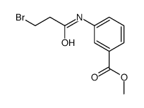 methyl 3-(3-bromopropanoylamino)benzoate Structure