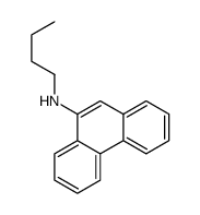 N-butylphenanthren-9-amine结构式