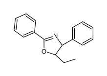 (4S,5S)-5-ethyl-2,4-diphenyl-4,5-dihydro-1,3-oxazole Structure