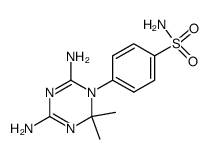 4-(4,6-Diamino-2,2-dimethyl-1,3,5-triazin-1(2H)-yl)benzenesulfonamide Structure