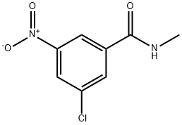 3-Chloro-N-methyl-5-nitrobenzamide Structure