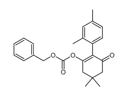 benzyl[2(2',4'-dimethylphenyl)-3-oxo-5,5-dimethyl-1-cyclohexenyl]carbonate Structure