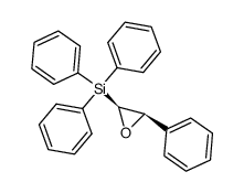 (Z)-1-Phenyl-2-triphenylsilyl-oxirane Structure