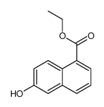 ethyl 6-hydroxynaphthalene-1-carboxylate Structure