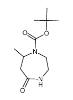 Tert-Butyl 7-Methyl-5-Oxo-1,4-Diazepane-1-Carboxylate structure