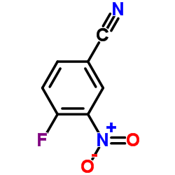 4-Fluoro-3-nitrobenzonitrile Structure