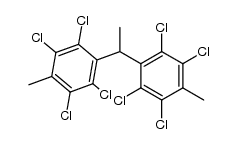 1,1-bis-(2,3,5,6-tetrachloro-4-methyl-phenyl)-ethane结构式