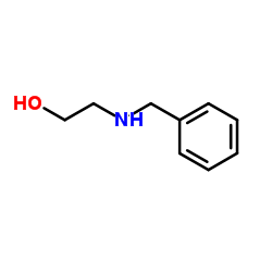 2-(Benzylamino)ethanol Structure