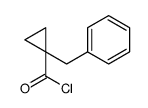 1-benzylcyclopropane-1-carbonyl chloride Structure