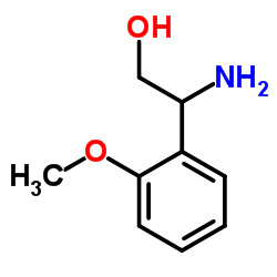 2-Amino-2-(2-methoxyphenyl)ethan-1-ol structure