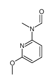 N-(6-methoxypyridin-2-yl)-N-methylformamide结构式