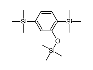 trimethyl-(4-trimethylsilyl-2-trimethylsilyloxyphenyl)silane Structure