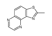 Thiazolo[4,5-f]quinoxaline, 2-methyl- (6CI) Structure