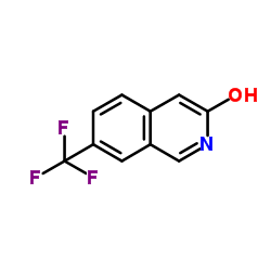 7-(trifluoromethyl)isoquinolin-3-ol structure