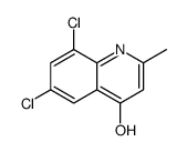 6,8-dichloro-2-methyl-1H-quinolin-4-one Structure