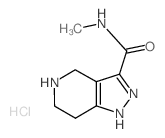 N-Methyl-4,5,6,7-tetrahydro-1H-pyrazolo[4,3-c]-pyridine-3-carboxamide hydrochloride图片