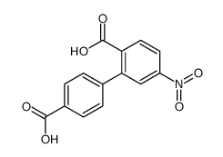 2-(4-carboxyphenyl)-4-nitrobenzoic acid Structure