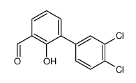 3-(3,4-dichlorophenyl)-2-hydroxybenzaldehyde Structure