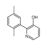 2-(2,5-dimethylphenyl)pyridin-3-ol结构式