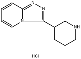 3-{[1,2,4]三唑并[4,3-A]吡啶-3-基}哌啶盐酸盐图片