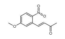 4-(5-methoxy-2-nitrophenyl)buten-2-one Structure