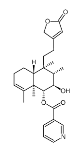 半枝莲碱Z结构式