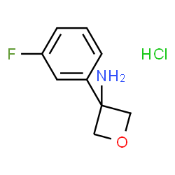 3-(3-Fluorophenyl)oxetan-3-amine图片