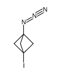 1-azido-3-iodobicyclo(1.1.1)pentane Structure