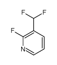 3-(difluoromethyl)-2-fluoropyridine Structure