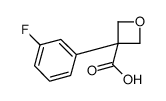 3-(3-fluorophenyl)oxetane-3-carboxylic acid picture