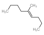 4-Nonene, 5-methyl- structure