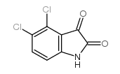 4,5-DICHLORO-1H-INDOLE-2,3-DIONE structure