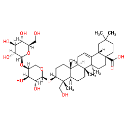 黄花败酱甙C结构式