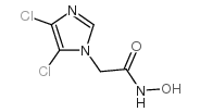 2-(4,5-DICHLORO-1H-IMIDAZOL-1-YL)-N-HYDROXYACETAMIDE Structure