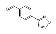 4-(1,2-oxazol-3-yl)benzaldehyde Structure