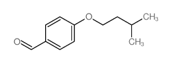 4-(3-甲基丁氧基)-苯甲醛结构式